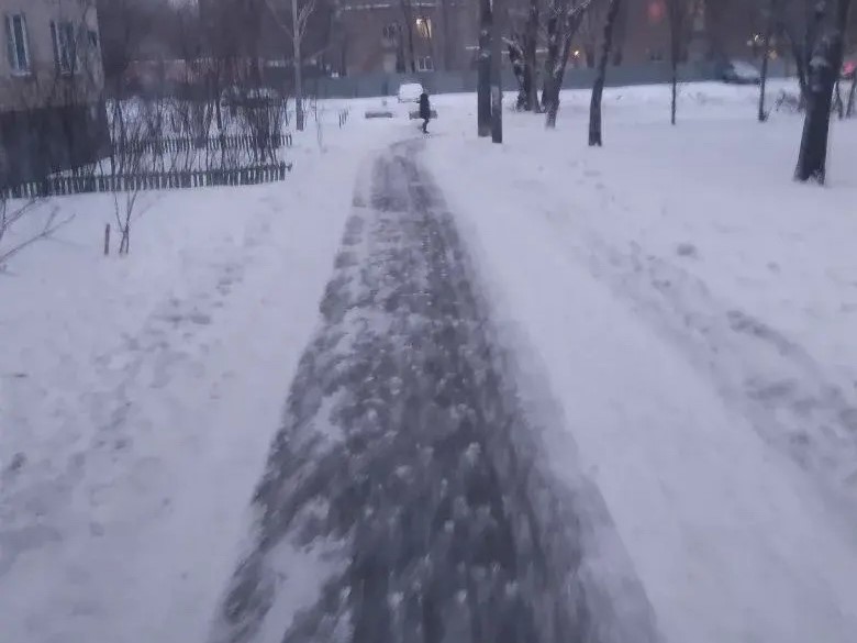 Рабочая неделя встречает нас обильным снегопадом!