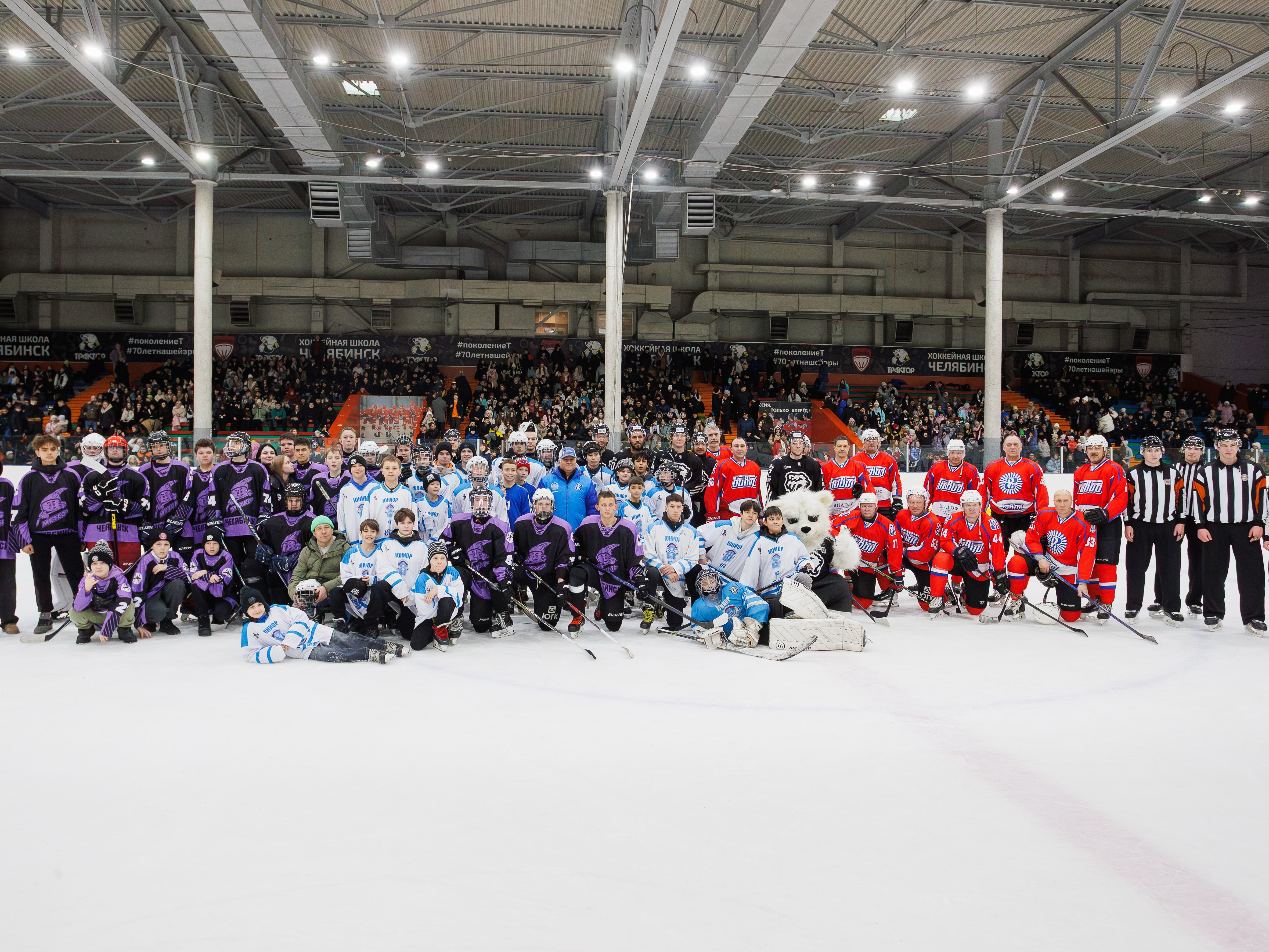 В спортивной школе «Трактор» состоялось торжественное закрытие ежегодного турнира по хоккею «Золотая шайба»