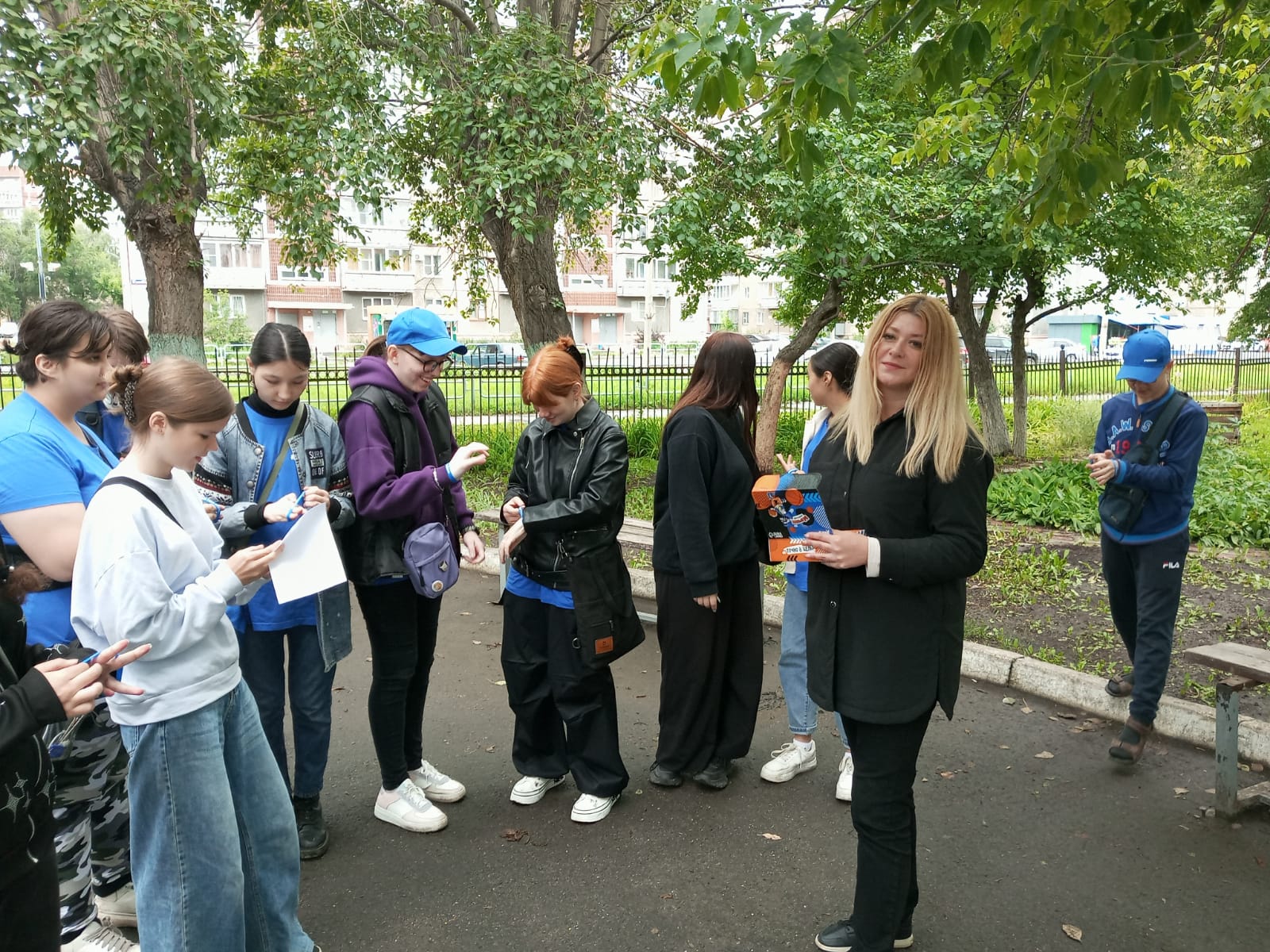 В Тракторозаводском районе провели акцию «Понедельник – день полезный»