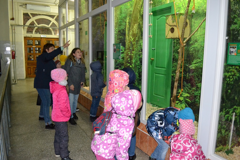 Урок природоведения в Челябинском городском зоопарке