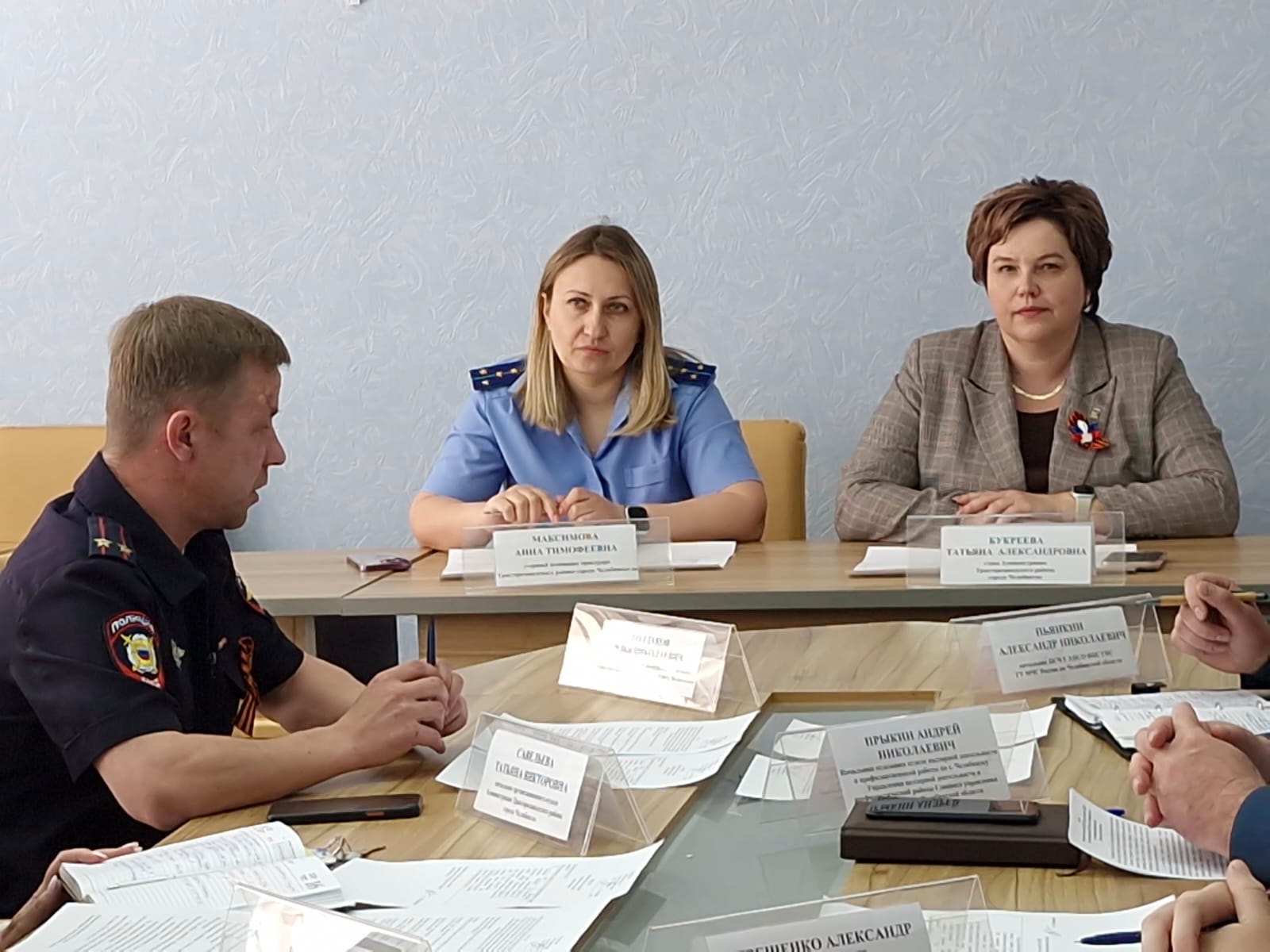 В Администрации района состоялось совещание с представителями силовых и правоохранительных органов