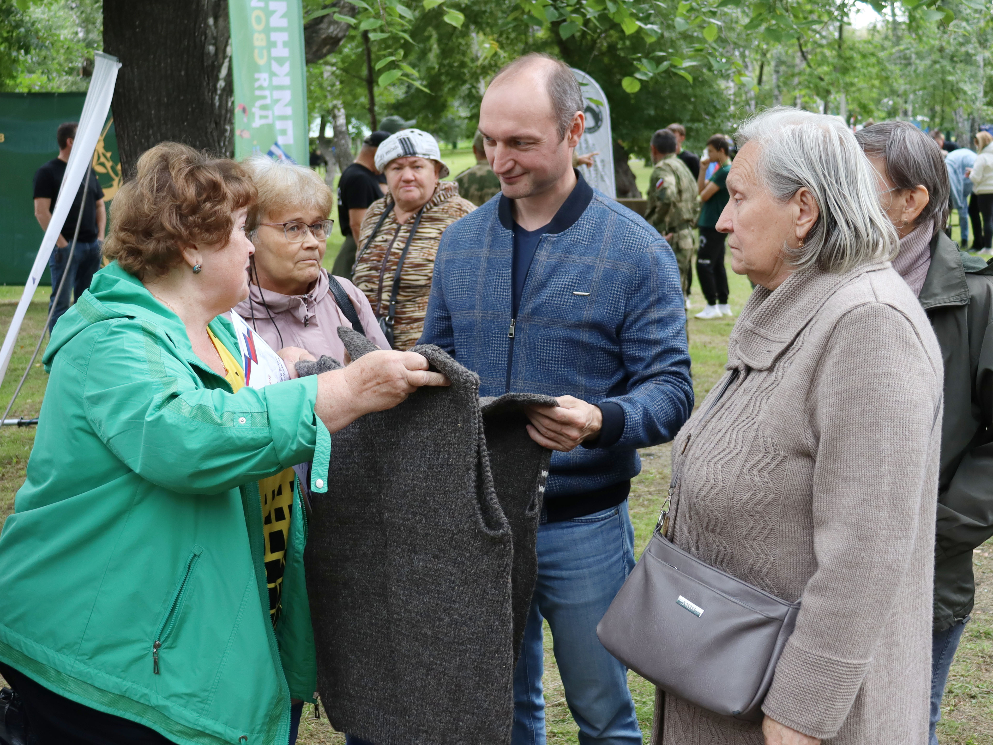 В парке «Сад Победы» состоялся «Пикник для СВОих»