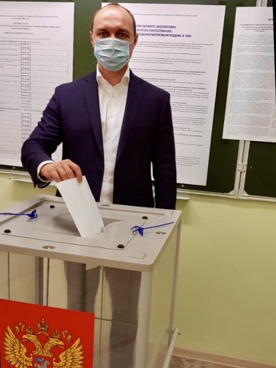 Юрий Кузнецов принял участие в выборах 