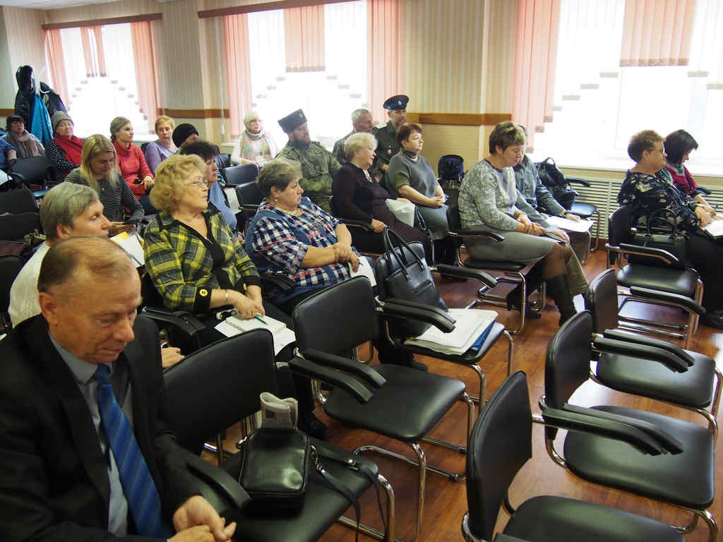 В администрации района состоялось  совещание руководителей общественных объединений с участием главы района Г.А. Гавриловой