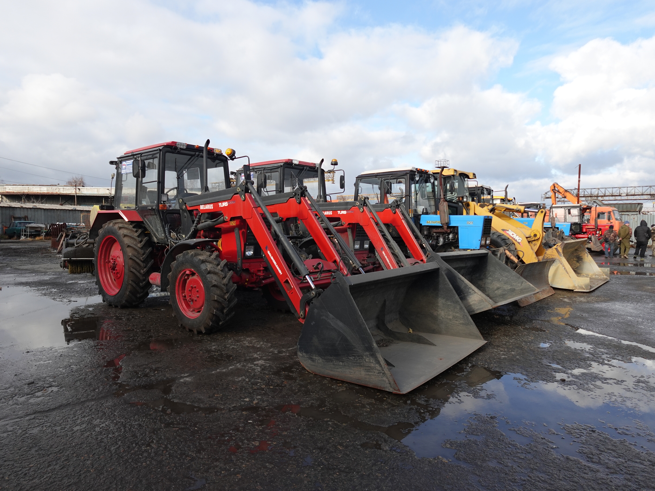 Техника на старте: район готовится к зиме